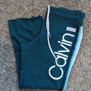 Calvin Klein drawstring capris